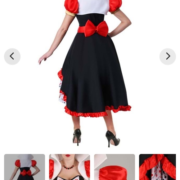 Queen of Hearts Costume - Picture 14 of 16
